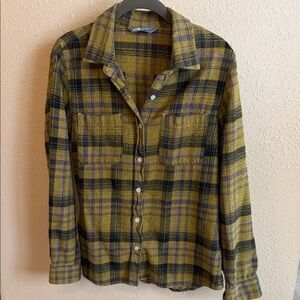 NORTH FACE Flannel Button-Up Shirt